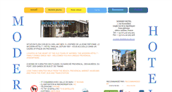 Desktop Screenshot of modernhotel06.com